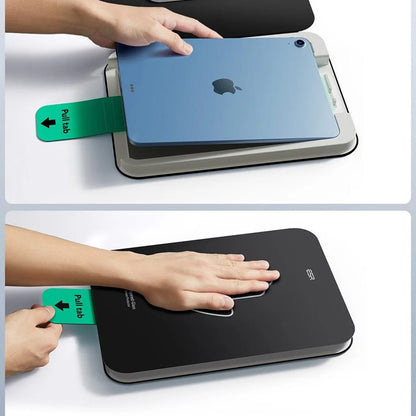 Zaščitna folija za zaslon ESR UltraFit za Apple iPad (2025) / (2022), Kaljeno steklo, Polno lepljenje, Komplet 2 kosa