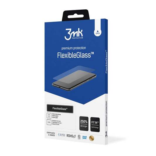 Zaščitna folija za zunanji zaslon 3MK FlexibleGlass za Samsung Galaxy Z Fold8 F971, fleksibilno steklo, polno lepilo