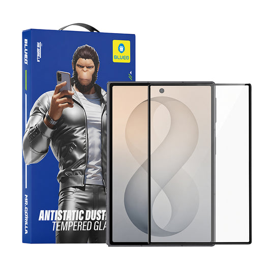 Zaščitna folija za zunanji zaslon Blueo HD za Samsung Galaxy Z Fold8 F971, kaljeno steklo, polno lepilo, 2,5D, črna