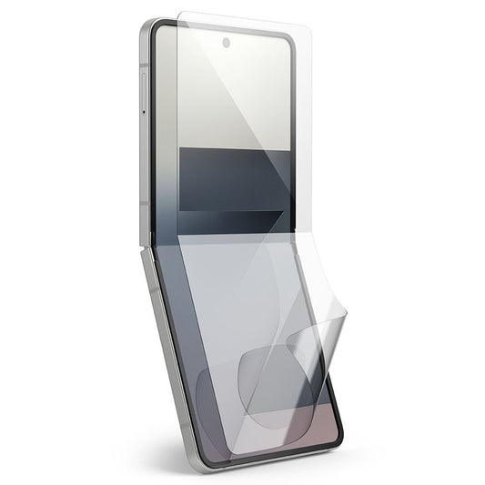 Zaščitna folija za notranji zaslon Ringke Dual Easy Pro za Samsung Galaxy Z Flip7 F766, Plastika, Set 2 kosa