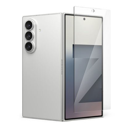 Zaščitna folija za zunanji zaslon Ringke Easy Slide za Samsung Galaxy Z Fold7 F966, Kaljeno steklo, Polno lepljenje, Komplet 2 kosa