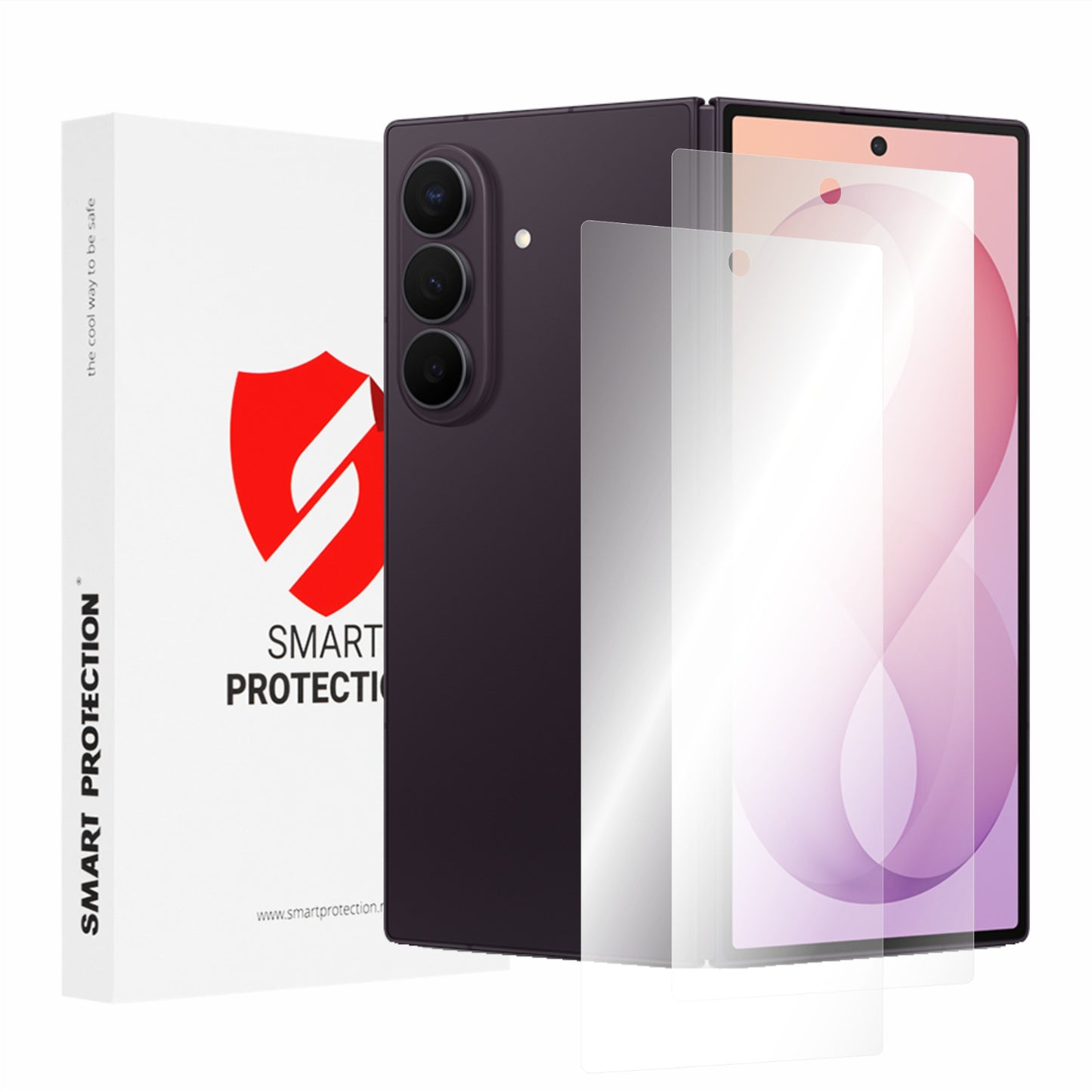 Zaščitna folija za zunanji zaslon Smart Protection Premium Classic za Samsung Galaxy Z Fold8 Ultra F976, plastika, komplet 2 kosa