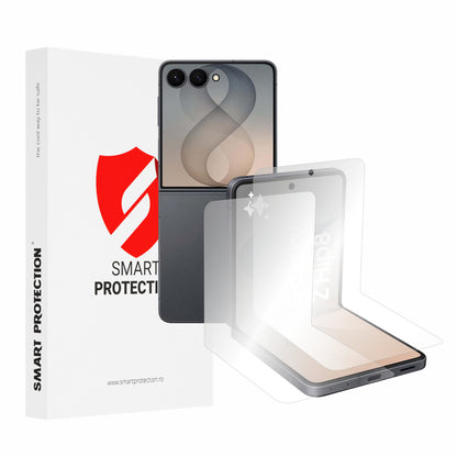 Zaščitna folija za notranji zaslon Smart Protection Premium Classic za Samsung Galaxy Z Flip8 F776, plastika, komplet 2 kosa