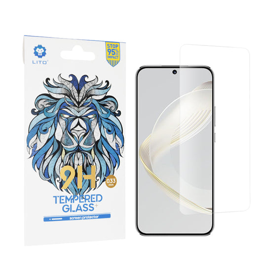 Zaščitna folija zaslona Lito Classic za Huawei nova 12s / nova 11, kaljeno steklo, polno lepilo, 2.5D