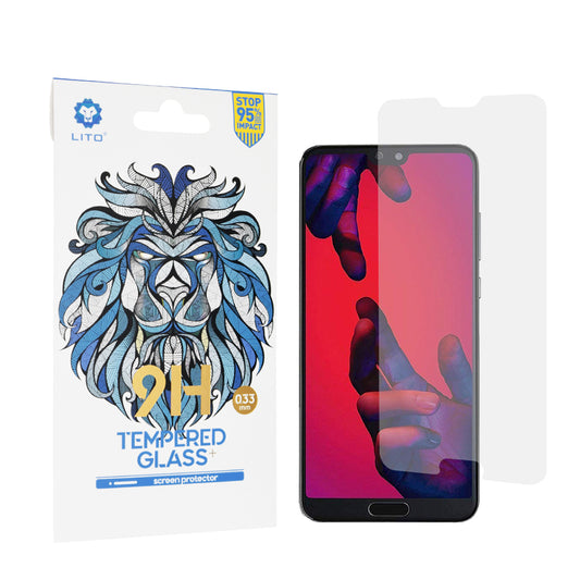 Zaščitna folija za zaslon Lito Classic za Huawei P20 Pro, kaljeno steklo, polno lepilo, 2.5D