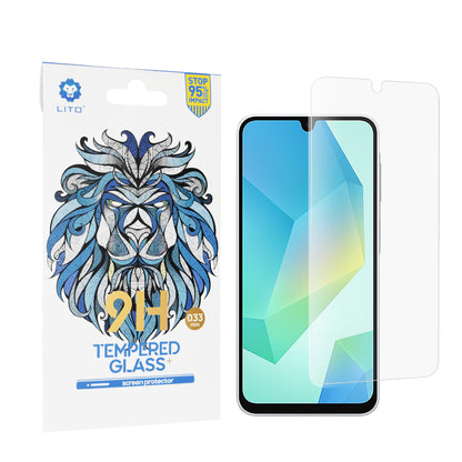 Zaščitna folija za zaslon Lito Classic za Samsung Galaxy A16 5G A166 / A16 4G A165, kaljeno steklo, polno lepilo, 2.5D