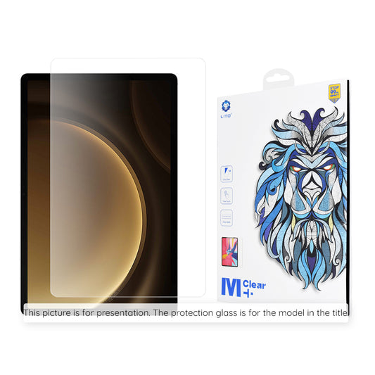 Zaščitna folija za zaslon Lito Classic za Samsung Galaxy Tab S10 Ultra / Tab S9 Ultra, kaljeno steklo, polno lepilo, 2.5D