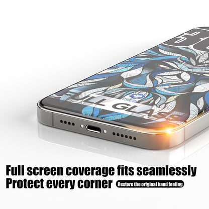 Lito D+ Max 300C Screen Protector Film for Apple iPhone 16 Pro Max, Tempered Glass, Full Glue