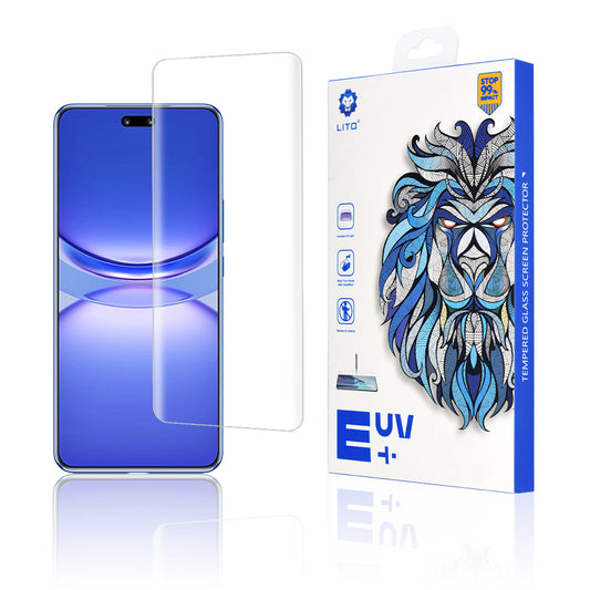 Zaščitna folija za zaslon Lito za Huawei nova 12 Pro, kaljeno steklo, UV lepilo, 3D