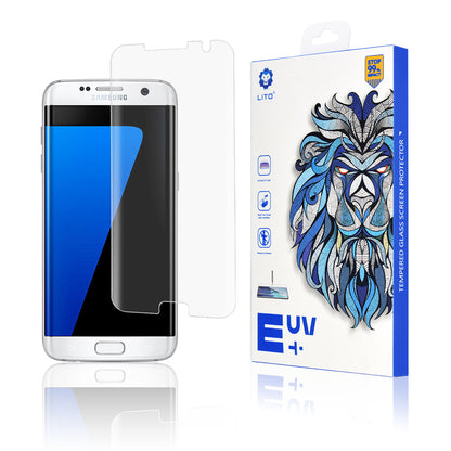 Zaščitna folija za zaslon Lito za Samsung Galaxy S7 edge G935, kaljeno steklo, UV lepilo, 3D