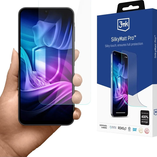 Mat zaščitna folija zaslona 3MK Silky Pro za Samsung Galaxy A17 4G / A17 5G / A16 5G A166 / A16 4G A165, plastika
