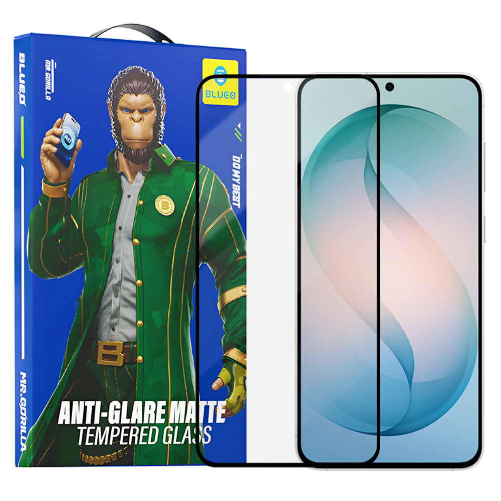 Zaščitna folija za zaslon Matte Blueo Anti-Glare za Samsung Galaxy S26 Plus S947, Kaljeno steklo, Polno lepilo, Črna