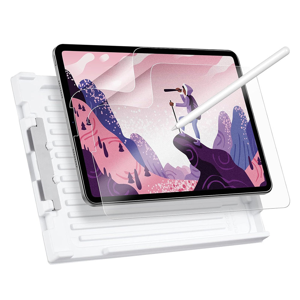 Zaščitna folija Matte ESR Paper Feel za Apple iPad Pro 12.9 (2022) / Pro 12.9 (2021) / Pro 12.9 (2020), Plastika, Set 2 kosa