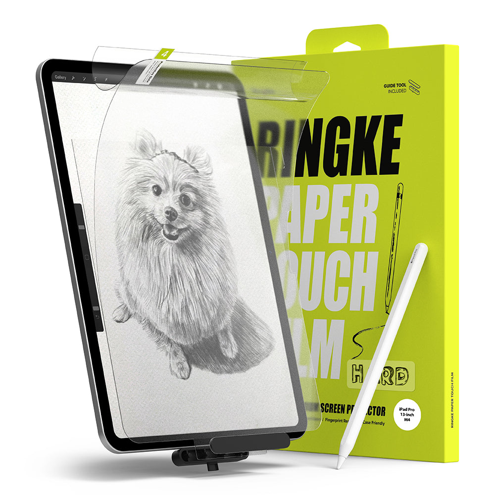 Zaščitna folija za zaslon Matte Ringke Paper Touch Hard za Apple iPad Pro 13 (2024), Plastika