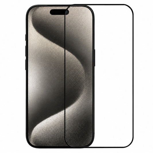 Zaščitna folija za zaslon Nillkin CP+ Pro za Apple iPhone 15 Pro Max, kaljeno steklo, polno lepilo, črna
