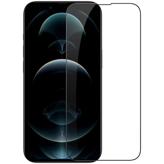 Zaščitna folija za zaslon Nillkin CP+ Pro za Apple iPhone 17e / 16e / 14 / 13 Pro / 13, kaljeno steklo, polno lepilo, črna