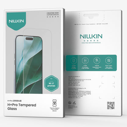 Zaščitna folija zaslona Nillkin H+ Pro za Xiaomi 17 Pro Max / 17 Ultra, kaljeno steklo, polno lepilo