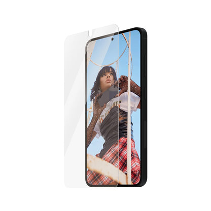 Zaščitna folija za zaslon PanzerGlass Safe. Ultra-Wide Fit EasyAligner za Samsung Galaxy S25 S931 / S24 S921, Kaljeno steklo, Polno lepljenje.