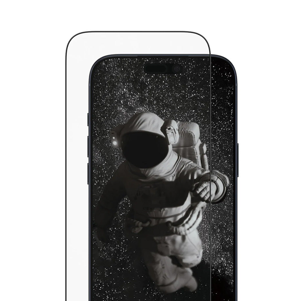Zaščitna folija za zaslon PanzerGlass Ultra-Wide Ceramic II EasyAligner za Apple iPhone 17 Pro Max, Kaljeno steklo, Polno lepljenje, Črna