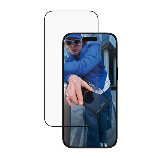 Zaščitna folija za zaslon PanzerGlass Ultra-Wide Fit EasyAligner za Apple iPhone 17 Air, Kaljeno steklo, Polno lepilo, Črna