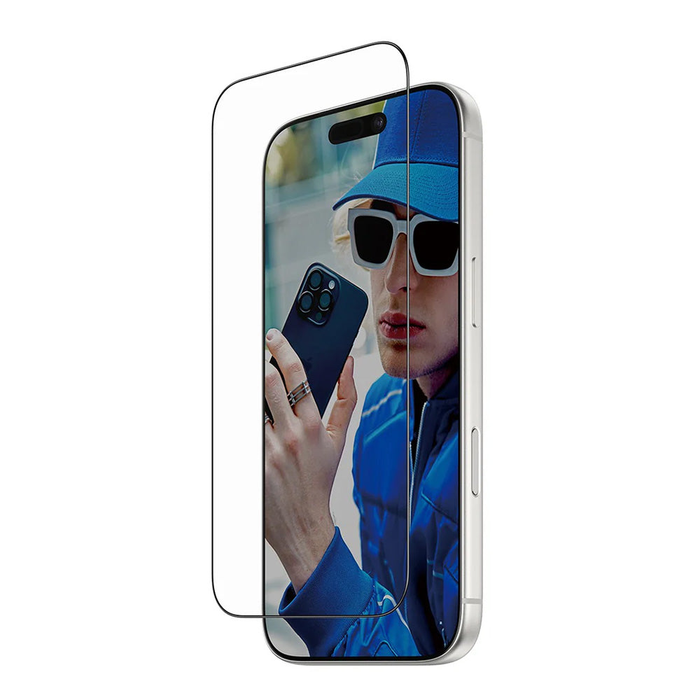 Zaščitna folija za zaslon PanzerGlass Ultra-Wide Fit Fastfit za Apple iPhone 17 Pro, Kaljeno steklo, Polno lepljenje, Črna