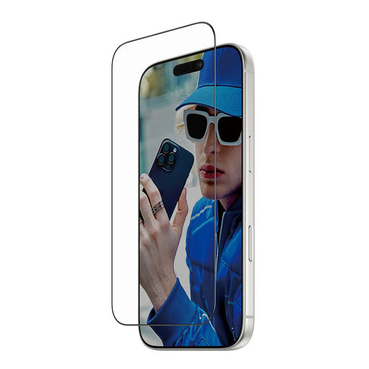 Zaščitna folija za zaslon PanzerGlass Ultra-Wide Fit Fastfit za Apple iPhone 17 Pro, Kaljeno steklo, Polno lepljenje, Črna
