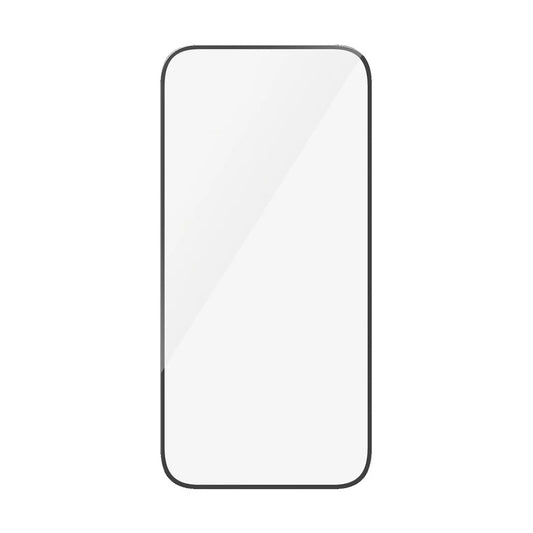 Zaščitna folija za zaslon PanzerGlass Ultra-Wide Fit za Apple iPhone 16 Plus / 15 Plus, Kaljeno steklo, Polno lepljenje, Črna
