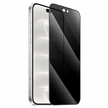 Blueo Anti-Peep zaščitna folija za zaslon Privacy za Apple iPhone 18 Pro Max, kaljeno steklo, lepilo po celotni površini, komplet 5 kosov