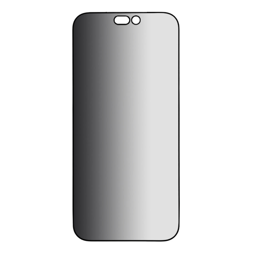 Zaščitna folija za zaslon Privacy Blueo Premium Sapphire Applicator za Apple iPhone 18 Pro, kaljeno steklo, lepilo po celotni površini