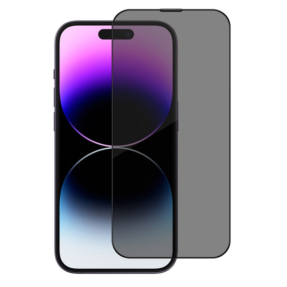 Zaščitna folija za zaslon Privacy Blueo Sapphire Applicator Pro za Apple iPhone 17 Pro Max / 16 Pro Max, Kaljeno steklo, Polno lepilo