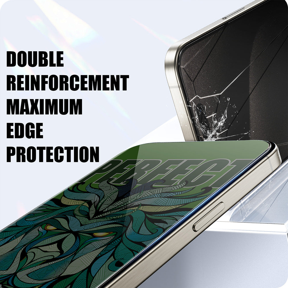 Zaščitna folija za zasebnost zaslona Lito D+ Max Strong za Apple iPhone 17 Pro, Kaljeno steklo, Polno lepilo
