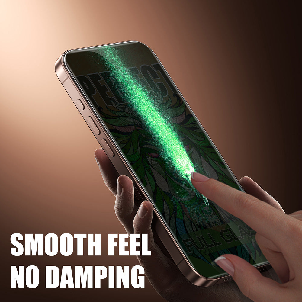 Zaščitna folija za zasebnost zaslona Lito D+ Max Strong za Apple iPhone 17 Pro, Kaljeno steklo, Polno lepilo