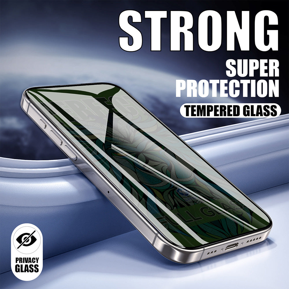 Lito D+ Max Strong Exterior Screen Privacy Protective Film for Apple iPhone Duo, Tempered Glass, Full Glue