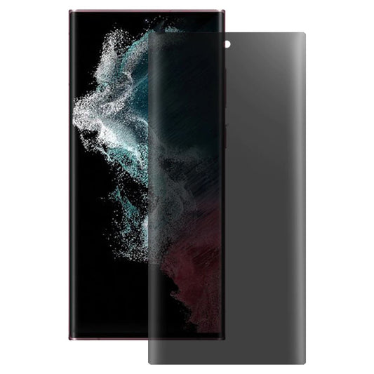 Zaščitna folija zaslona Privacy Lito za Samsung Galaxy S22 Ultra 5G S908, kaljeno steklo, UV lepilo, 3D