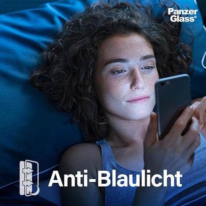Zaščitna folija za zaslon Privacy PanzerGlass Ultra-Wide Fit EasyAligner za Apple iPhone 16 Plus / 15 Plus, Kaljeno steklo, Polno lepljenje