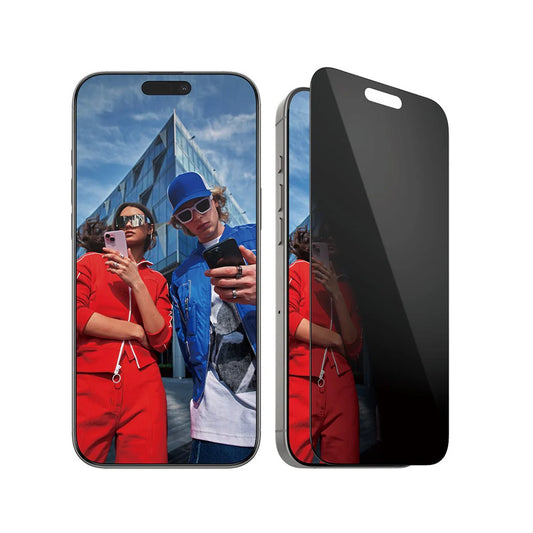 Zaščitna folija za zaslon Privacy PanzerGlass Ultra-Wide Fit EasyAligner za Apple iPhone 16 Pro Max, Kaljeno steklo, Polno lepljenje