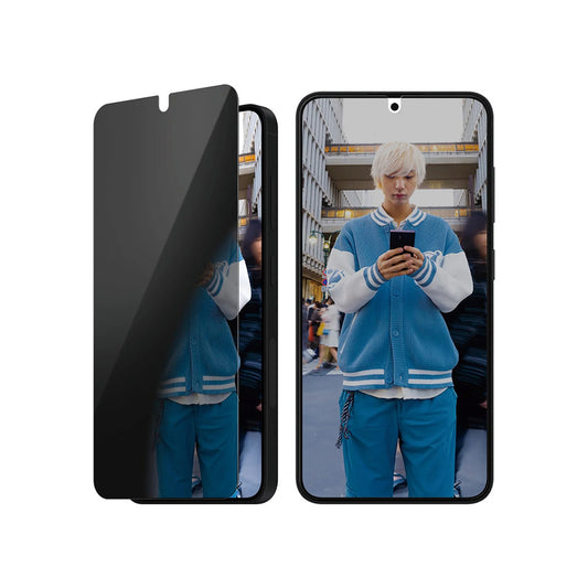 Zaščitna folija za zaslon Privacy PanzerGlass Ultra-Wide Fit za Samsung Galaxy S25 S931 / S24 S921, Kaljeno steklo, Polno lepljenje