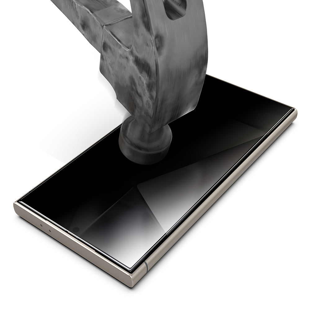 Zaščitna folija za zaslon Privacy Techsuit TitanGlass CrystalHD za Samsung Galaxy S24 Ultra S928, varnostno steklo, polno lepilo, komplet 2 kosa