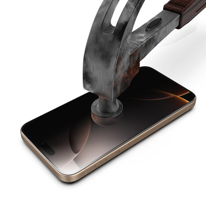 Zaščitna folija za zaslon Privacy Techsuit TitanGlass za Apple iPhone 17 Pro Max, Kaljeno steklo, Full Glue, Set 2 kosa