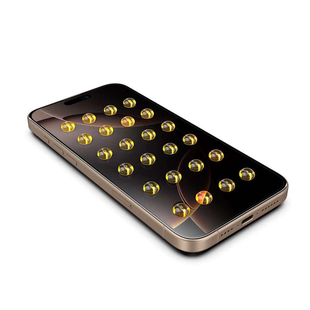 Zaščitna folija za zaslon Privacy Techsuit TitanGlass za Apple iPhone 17 Pro Max, Kaljeno steklo, Full Glue, Set 2 kosa