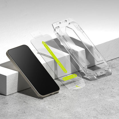 Ringke Easy Slide Screen Protector for Google Pixel 9a, Tempered Glass, Full Glue, Set of 2 pieces