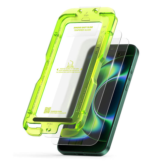 Zaščitna folija zaslona Ringke Easy Slide za Xiaomi 17 Ultra, kaljeno steklo, polno lepilo, komplet 2 kosa