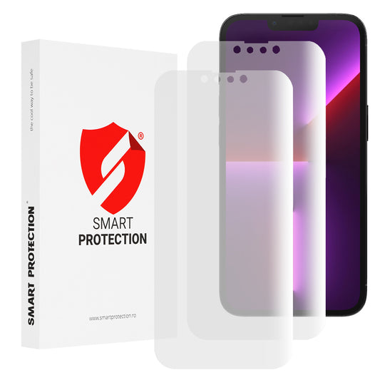 Zaščitna folija za zaslon Smart Protection Premium Classic za Apple iPhone 13 Pro, plastika, komplet 2 kosa
