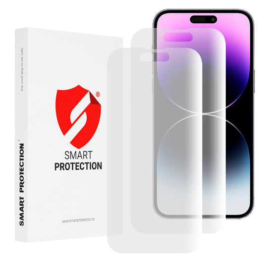 Zaščitna folija za zaslon Smart Protection Premium Classic za Apple iPhone 14 Pro Max, plastika, komplet 2 kosa