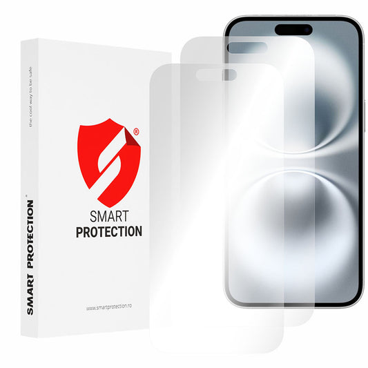 Zaščitna folija za zaslon Smart Protection Premium Classic za Apple iPhone 16 Plus, plastika, komplet 2 kosa