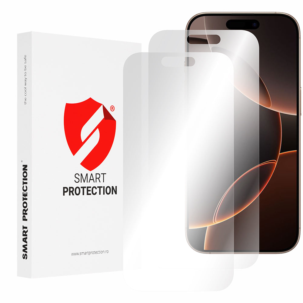 Zaščitna folija za zaslon Smart Protection Premium Classic za Apple iPhone 16 Pro Max, plastika, komplet 2 kosa