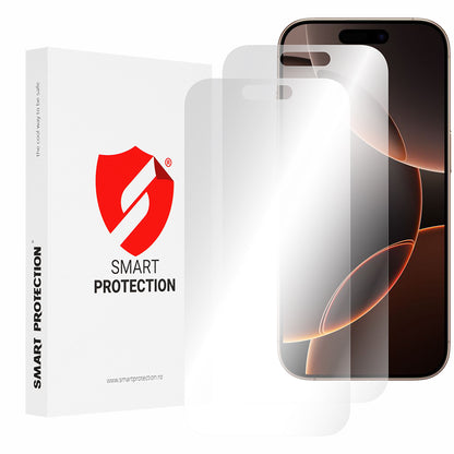 Zaščitna folija za zaslon Smart Protection Premium Classic za Apple iPhone 16 Pro Max, plastika, komplet 2 kosa