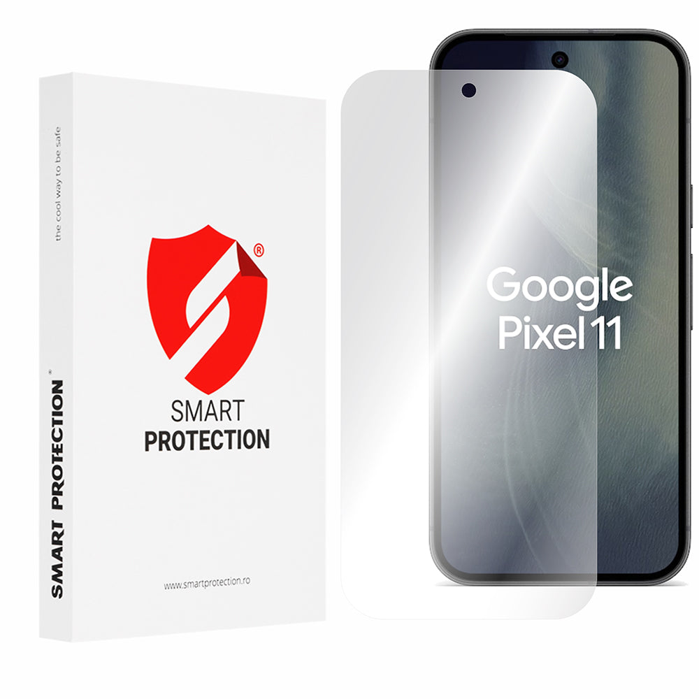 Zaščitna folija za zaslon Smart Protection Premium Classic za Google Pixel 11, plastika, polno lepilo, komplet 2 kosa