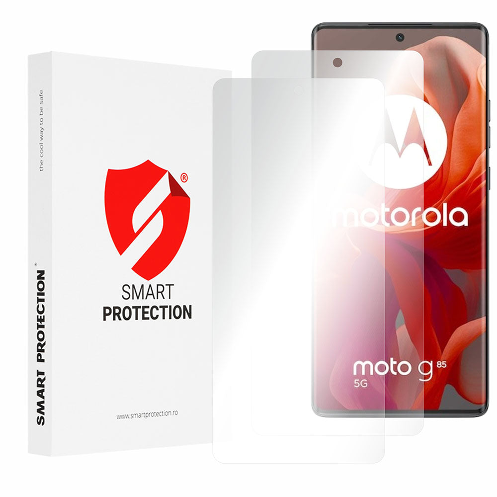 Zaščitna folija za zaslon Smart Protection Premium Classic za Motorola Moto G85, plastika, komplet 2 kosa