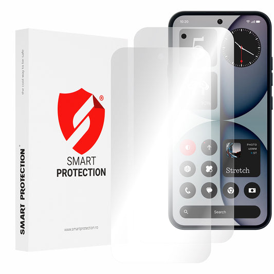 Zaščitna folija za zaslon Smart Protection Premium Classic za Nothing Phone (4a), Plastika, Set 2 kosa